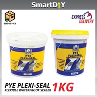 1kg PYE Waterproof Sealer Flexi-Seal / PYE Flexi-Seal /Flexible Waterproof Sealer (White / Light Gre