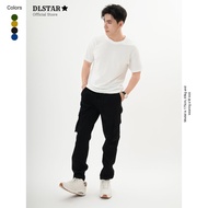 DLSTAR Relaxed Fit Straight Cut Cotton Utility Cargo Pants