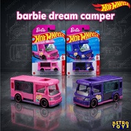 Hot Wheels Barbie Dream Camper Roultte 2026 Hotwheels Van Car Diecast Toy/