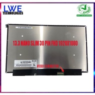 13.3 NANO SLIM FHD 1920X1080 NO BRACKET NV133FHM-N5B NV133FHM-N68 NV133FHM-N5T B133HAN05.E LM133LF9L