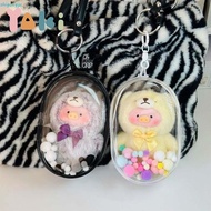 [Yaki toy] CASING STORAGE BAG 15cm CRYBABY LULU TWINKLe SKULLPANDa/POUCH PVC TRANSPARENT MULTIPURPOS