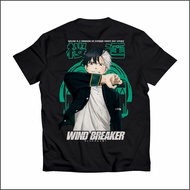 KATUN Haruka Sakura Wind Breaker Bofurin Furin T-Shirt 003 Japanese 24s Cotton Anime Clothes Anime T