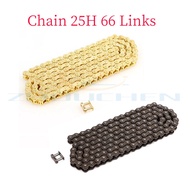 Motorcycle Engine Motor Starter Chain 25H 66 Links For 62mm Bore ZongShen ZS 190cc Z190 W190 1P62YML