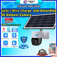 5S Solar CCTV 4G Camera Outdoor CCTV Camera 360 8MP Wire Charging Auto Tracking Full Color Night Vis