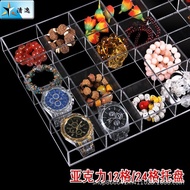 Jewelry Grid Transparent Beads Display Box Storage Box Loose Beads Acrylic Accessories Jewelry Grid 