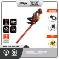 BLACK & DECKER GTC18502PC 50cm 18V 2.0Ah lithium-ion POWERCOMMAND Cordless Hedge Trimmer （ GTC18502P