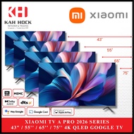 Xiaomi TV 32/43/55/65 Inch FHD/4K UHD/  GOOGLE TV(LOCAL SET) + 3Year Local Warranty