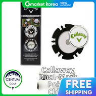 Golf Poker Chip Ball Marker Dual Poker Coin Marker 2-Pack