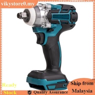 Electric Impact Wrench Max 520Nm Battery Electric Drill Cordless Lithium Battery Drill for Makita 18