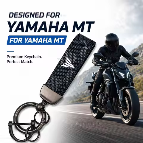 For Yamaha MT10 MT09 MT07 MT03 MT125 MT 10 MT 09 MT 07 MT 03 MT 125 Motorcycle Keychain Custom Logo 