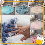 POPULAR Bedroom Carpet, Ultra Soft Circle Round Plush Round Rug, Home Decoration 60/80CM Anti-Skid T