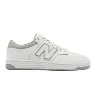 New Balance 480 NB Retro Shoes Unisex White Gray Men Women Sports [YUBO] BB480LGM D Last