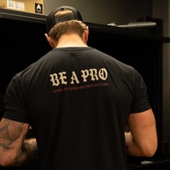 GBRS Group Sports Short Sleeve Loose Gym Wear Training Top Sweat Wicking Versatile T-Shirt