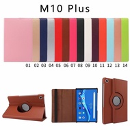 360 degree rotating leather tablet case for lenovo tab M 10 FHD plus tb - X 606 X
