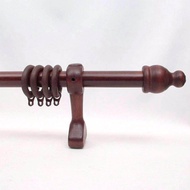 Wooden Rod 28mm (5 Feet 3 inch) -mahogany