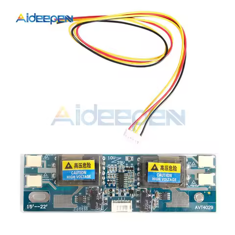 10-30V Universal CCFL Inverter LCD Monitor Module 4 Lamp LCD Inverter For Laptop 15-22" Widescreen V