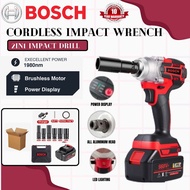 BOSCH Cordless Impact Wrench Cordless Impact Drill Tools Cordless Wrench Torque Cordless Drill 轮胎 拆轮