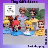 Princess Cake Topper Cinderella Snow White Ariel Mermaid Belle Alice in Wonderland Cake Decoration F