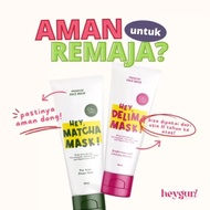 Up Your Look Heygurl Claymask serum Delima Mactha masker wajah organik