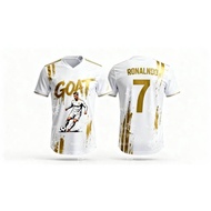 The 2026 New Football Jersey Ronaldo's No. 7 Match Jersey Autumn Sports Dry Quickly Child T-Shirt Ki