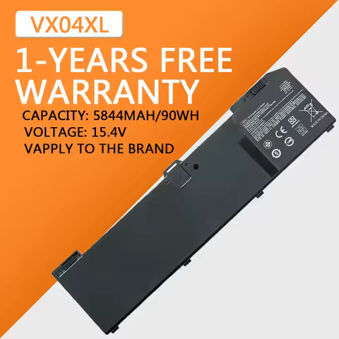 VX04XL Bateria do portátil for HP Zbook 15 G5 Série G6 HSTNN-IB8F, 5CN17PA, 4ME79AA, HSN-Q13C, L0576