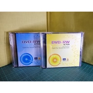 BLANK DVD-RW / DVD+RW Rewritable DISC 2x 4.7GB / 4x 4.7GB 120MIN D-Vision Quality System ISO 9002