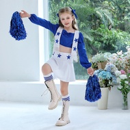 Dallas Cowboy Cheerleading Halloween Girls' Costume Party cos Cross-Dressing Cosplay Cosplay Dress