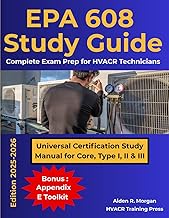 EPA 608 Study Guide: Complete Exam Prep for HVACR Technicians and Universal Certification: Study Man