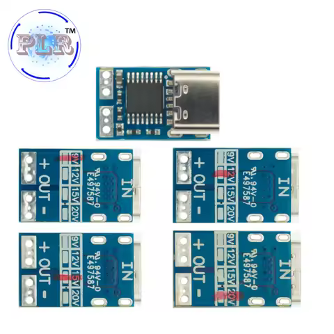 PDC004-PD PD decoy module Ip2721 PD23.0 to DC DC trigger extension cable PLR QC4 charger 9V 12V 15V 