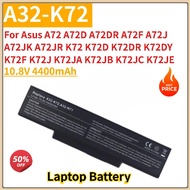 New Laptop Battery A32-K72 10.8V 4400mAh for Asus A72J A72JK A72JR A72 A72D A72DR A72F K72 K72D K72D