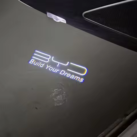 Led Emblem Lamp Car Door Lights Projector Accessories for BYD EV Han DM Song PLUS PRO TANG Seal Frig