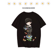 Kpop Round Neck Shirt GDragon Pattern World Tour 2025 VIP Privilege cotton 1