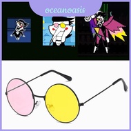 Fun And Funky Spamton Plush Glasses With Rune Triangle Design