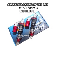Rear Shock tube size 280 & 320 sport RCB modelDAY pnp Fiz R rx king cb gl aerox