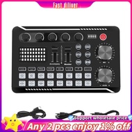 JR-F998 Sound Card Microphone Sound Audio Interface Mixer Sound Card Mixing Console Amplifier for Ph