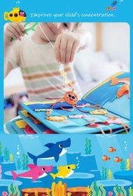 My First Book - PinkFong BabyShark🌈蒙特梭利教學～兒童布書+書包