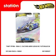 HW_ FPY86 - 936U C. CULTURE AERO LEXUS RC F GT3 BLUE 26 - DIECAST