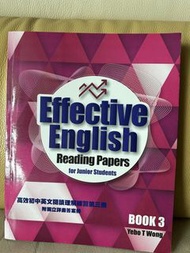 Effective English Reading Papers Book 3 練習簿