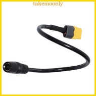 TAK XT60 Female to DC7 9mmx0 9mm Female Power Cable 14AWG Copper Wiring for Solar Panel Connections