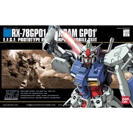 BANDAI HG 1/144 HGUC Mobile Suit Gundam 013 RX-78GP01 GUNDAM GP01 Plastic Model