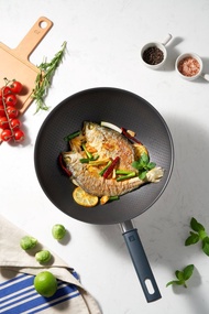 ZWILLING SILVER Honeycomb Wok 30cm