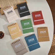 Mini Desk Calendar 2025.4-2026.12 Small Desktop Calendar Standing Flip Calendar Small Desk Calendar 