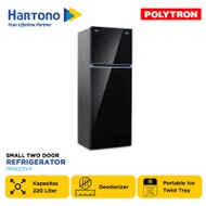 POLYTRON KULKAS 2 PINTU KECIL SMALL 2 DOOR REFRIGERATOR PRW23VX