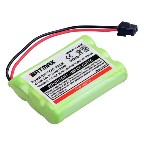 Batmax 3.6V 1000mAh BT-446 BT446 Cordless Phone Battery for Uniden BT-446 BP-446 BT-1004 BT-1005 BT-