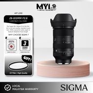(READY STOCK) - Sigma 28-105mm F2.8 DG DN Art Lens For Sony A7IV / A7MK IV / A7MK 4 / A7III / A7C