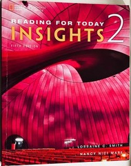 《Reading for Today 2：Insights》英文系用書｜語言用書｜ISBN 9781305579972