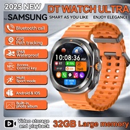 2025 New DT Watch 7 Ultra 32GB Memory Smart Watch GPS NFC 3D Menu MP3/MP4 Player Local album IP68 Wa