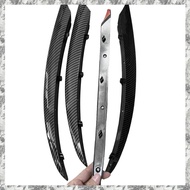 [I O J E] 4Pc Front Bumper Lip Splitter Trim Strips Fog Lights Grille Spoiler for   C Class W205 201