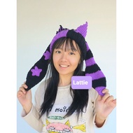 SANRIO HANDMADE NEW JEANS BUNNY EAR BEANIE HAT CUTE RABBIT HAT/ BUNNY BEANIE/ AESTHETIC HAT RABBIT H