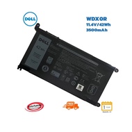 (ส่งฟรี รับประกัน 1 ปี ) แบตเตอรี่ Dell Inspiron 15 5567 7460 5568 5767 7472 Series WDX0R 3CRH3 T2JX